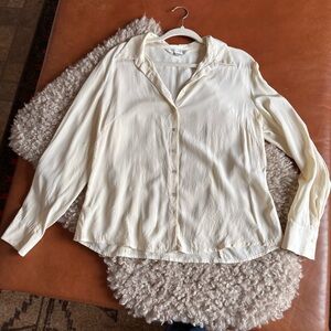 Silk Cream Women's Blouse